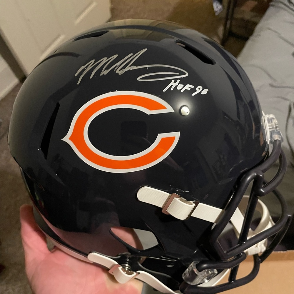 Mike Singletary Signed " HOF 98 " Bears